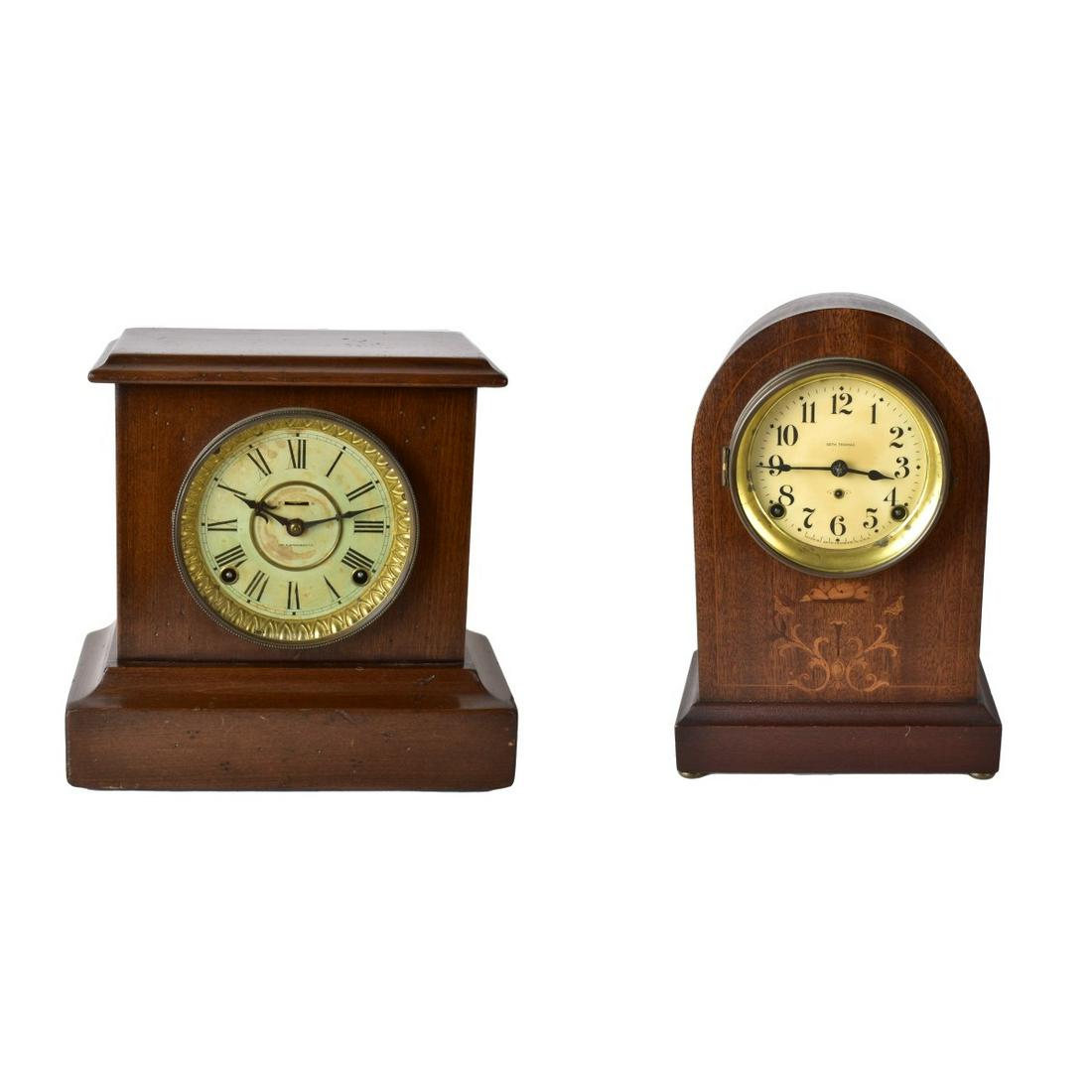 Lot of Two Mantle Clocks (1 of 6)