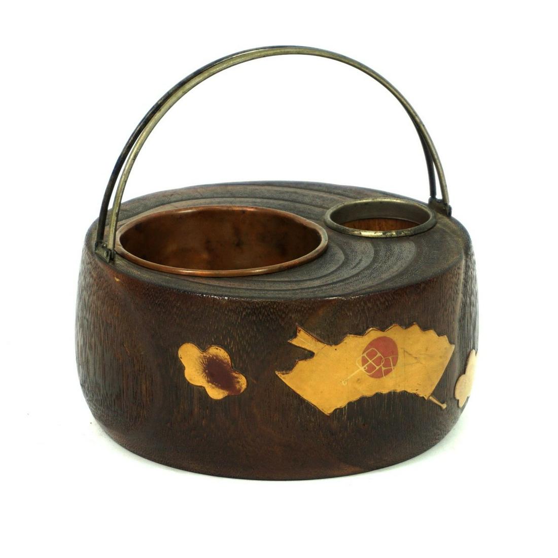 Vintage Japanese Wooden Hibachi Stand (1 of 3)