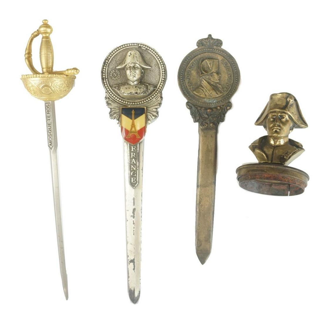 Four Napoleonic Desk Items (1 of 4)