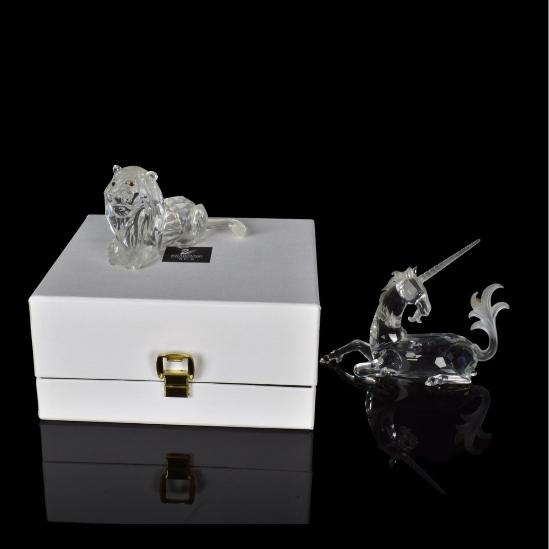 Two Swarovski Crystal Figurines (1 of 6)