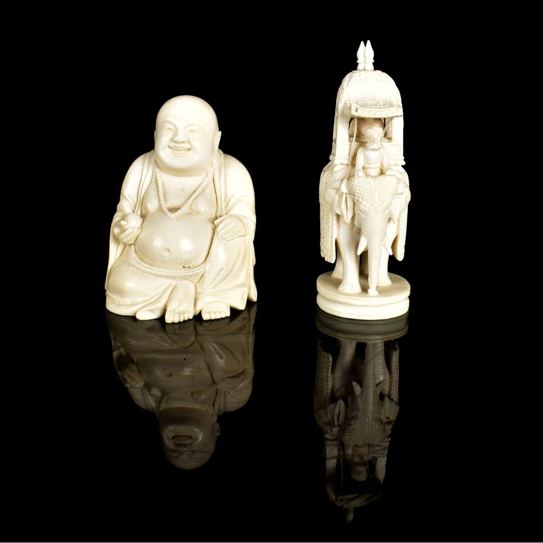 Two Carved Figurines (1 of 5)