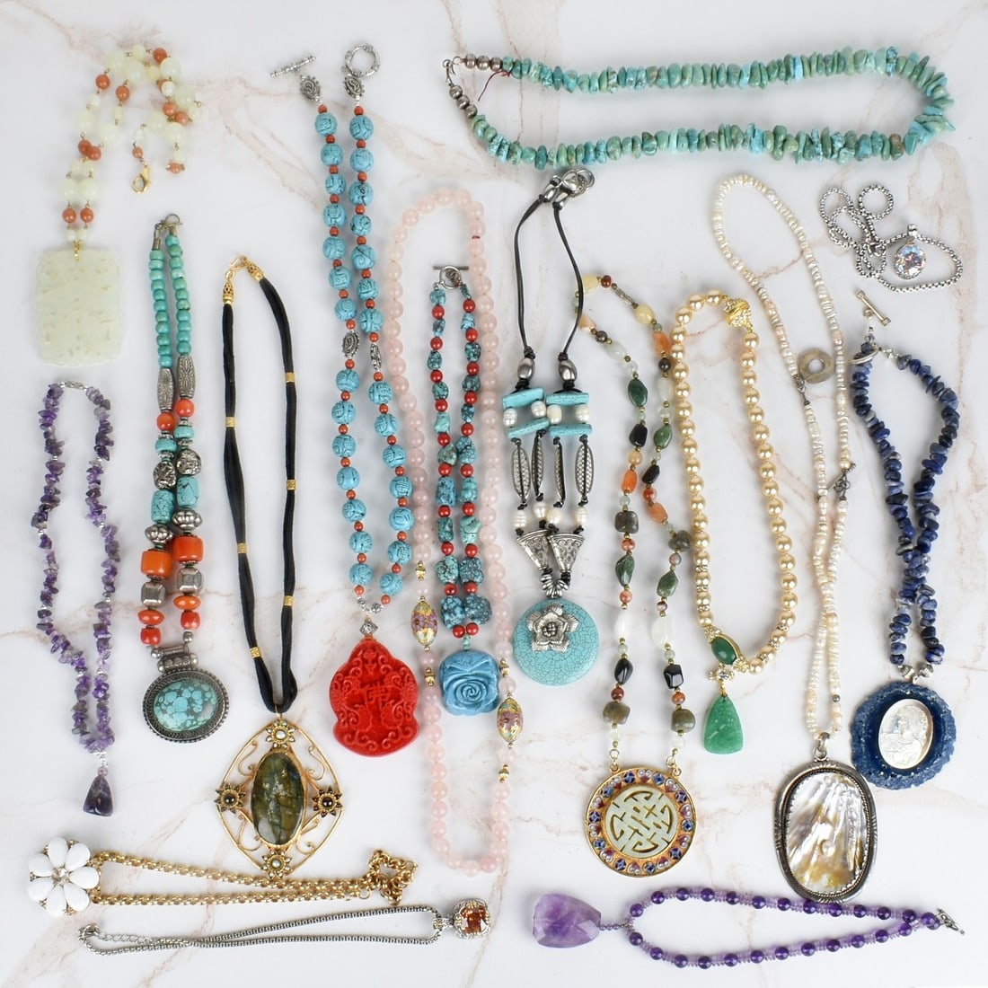Collection of Fashion Necklaces (1 of 1)