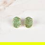Chinese Jade and 14K Earrings
