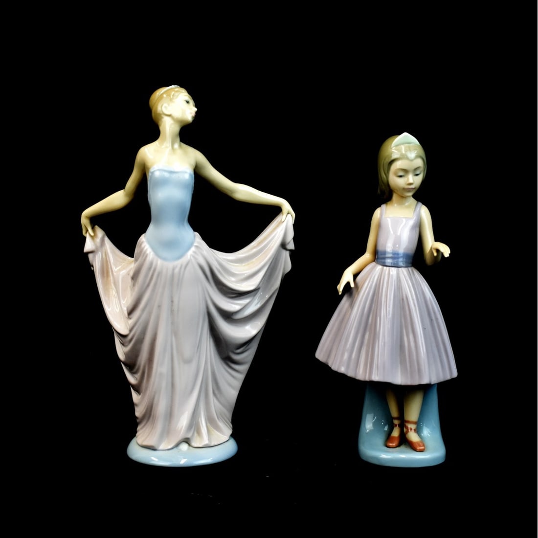 2 Lladro Figurines Dancer Woman and Dance (1 of 7)