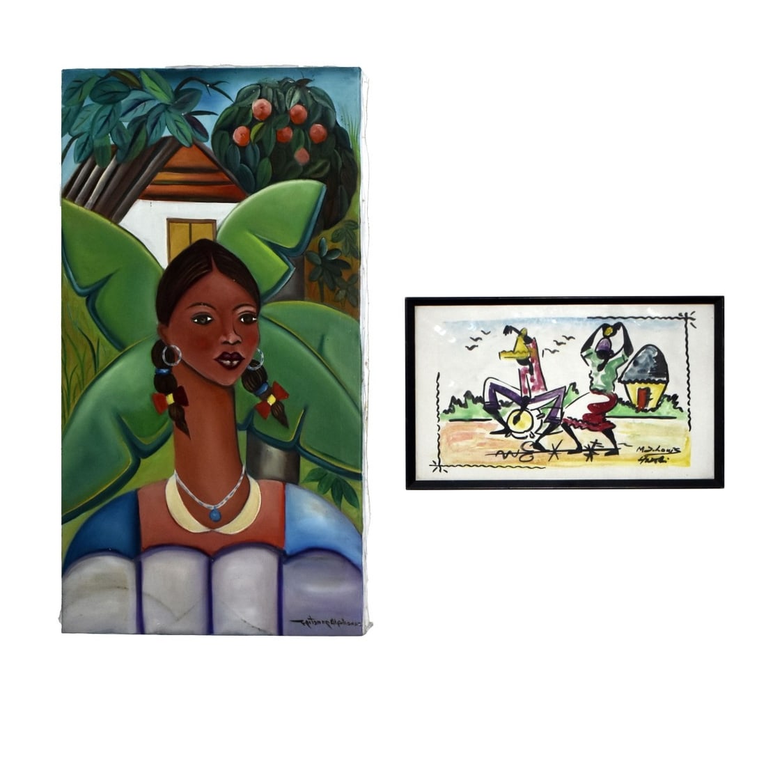 Grouping of Two Artworks (1 of 5)