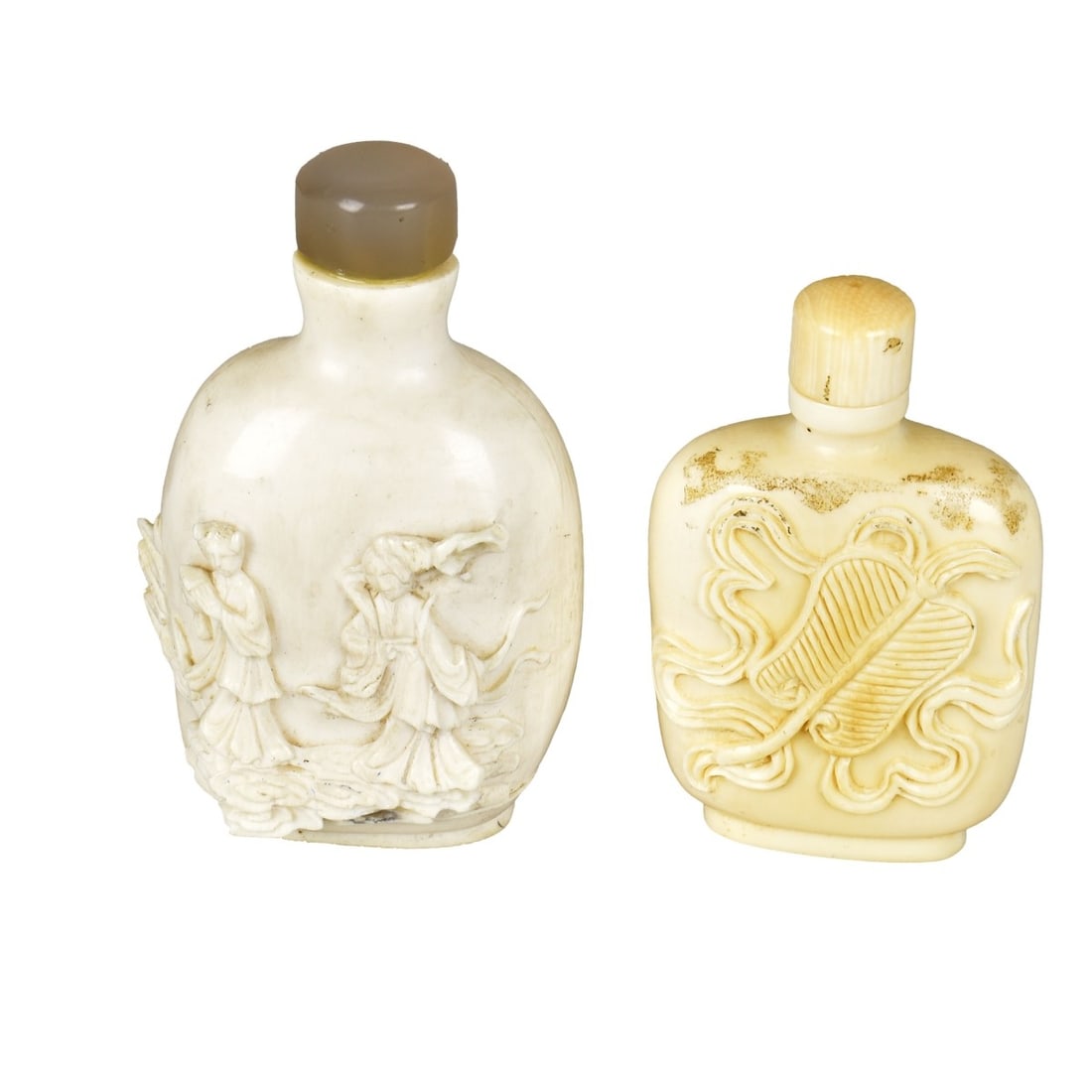 Two Antique Chinese Snuff Bottles (1 of 4)