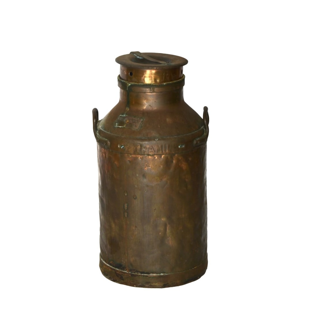 1859 Glaxo Large Copper Milk Can (1 of 6)