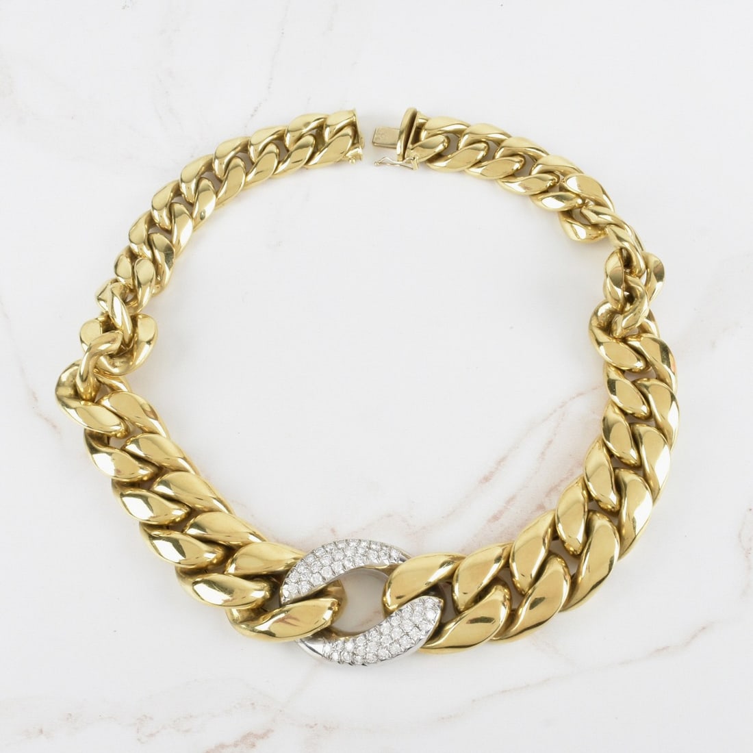 Diamond and 18K Necklace (1 of 3)