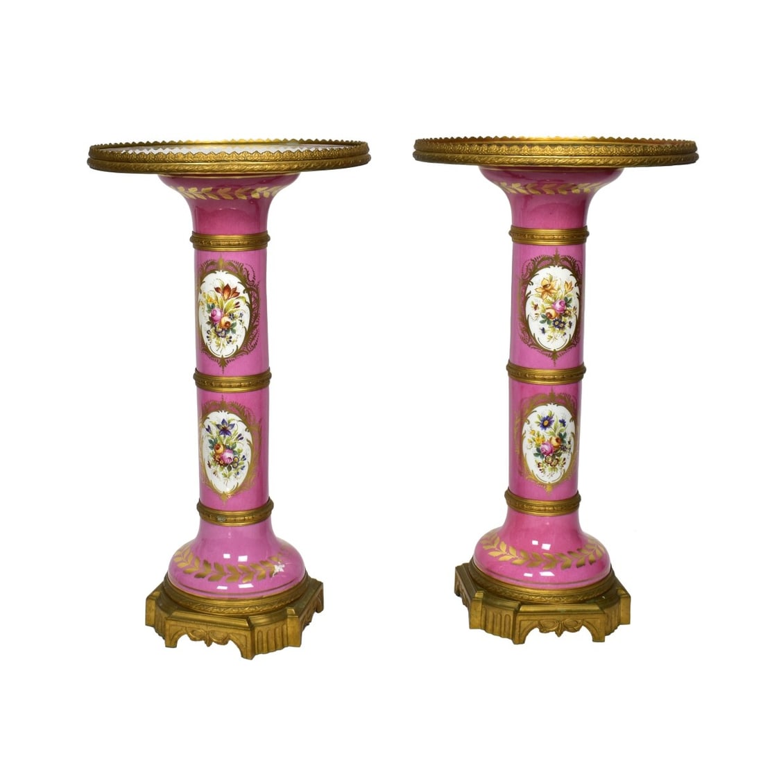 Pair of Antique Sevres Side Tables (1 of 9)