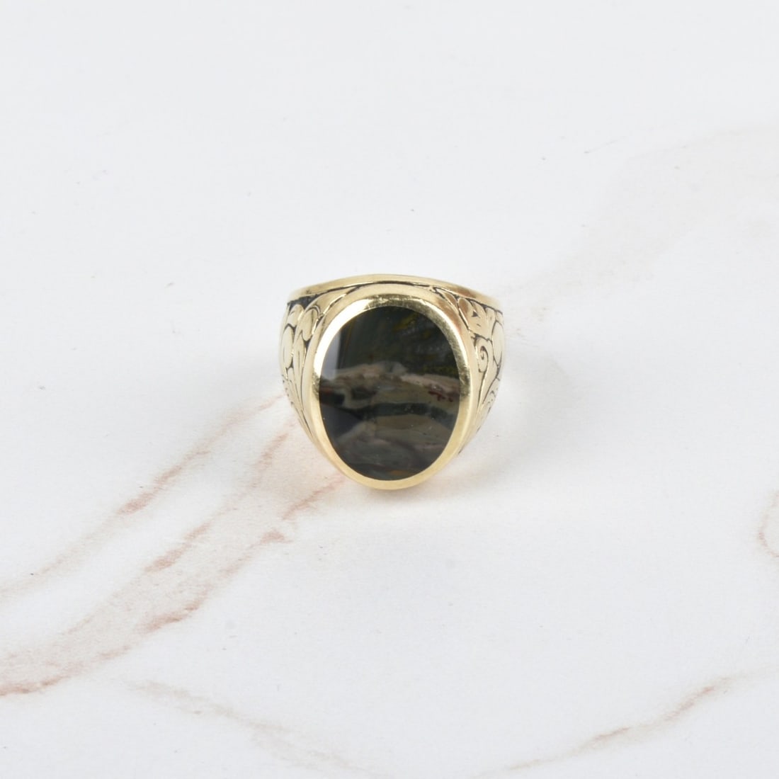 Agate and 14K Ring (1 of 4)