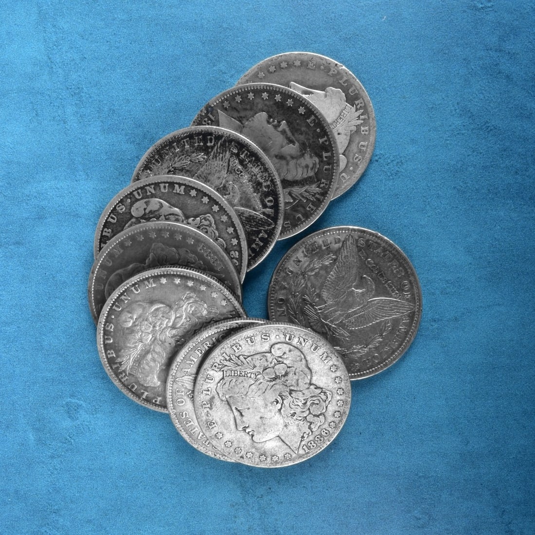 (9) U.S. Silver Morgan Dollars (1 of 3)