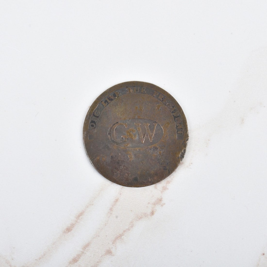 (1789) George Washington Inaugural Button (1 of 2)