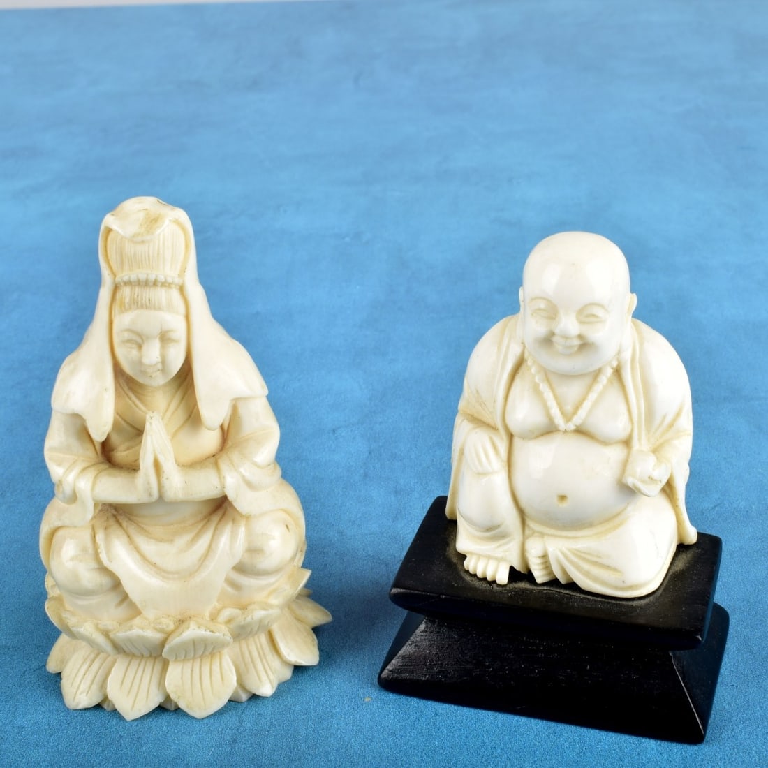 Two Antique Oriental Miniature Figurines (1 of 5)