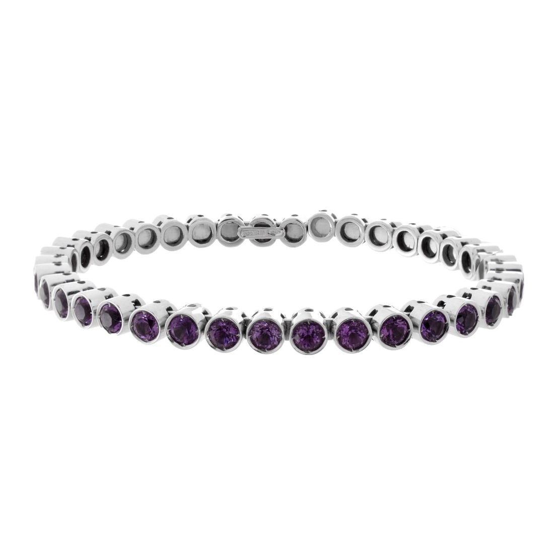 Amethyst and 18K Bangle (1 of 6)