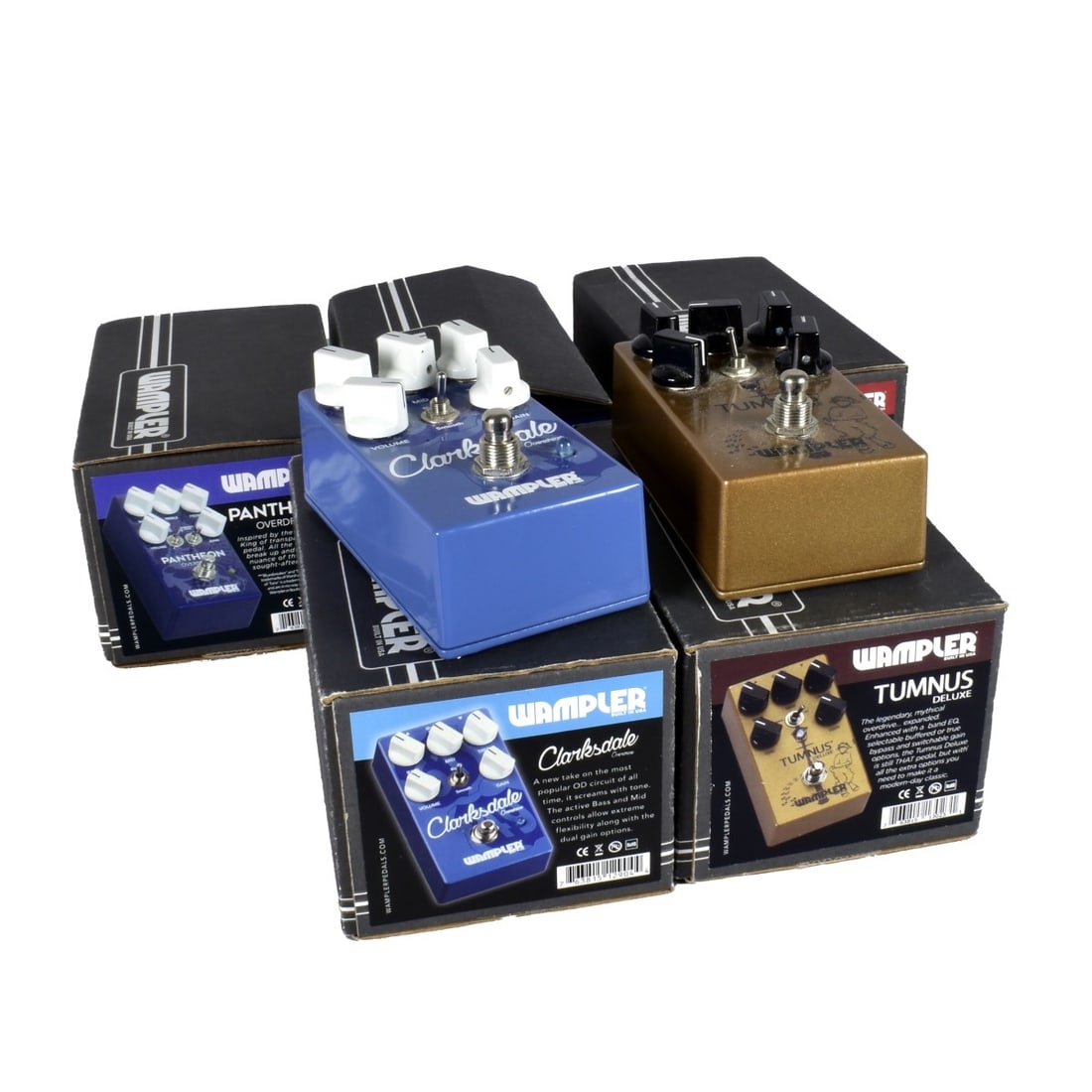 Five Assorted Wampler Pedals (1 of 4)