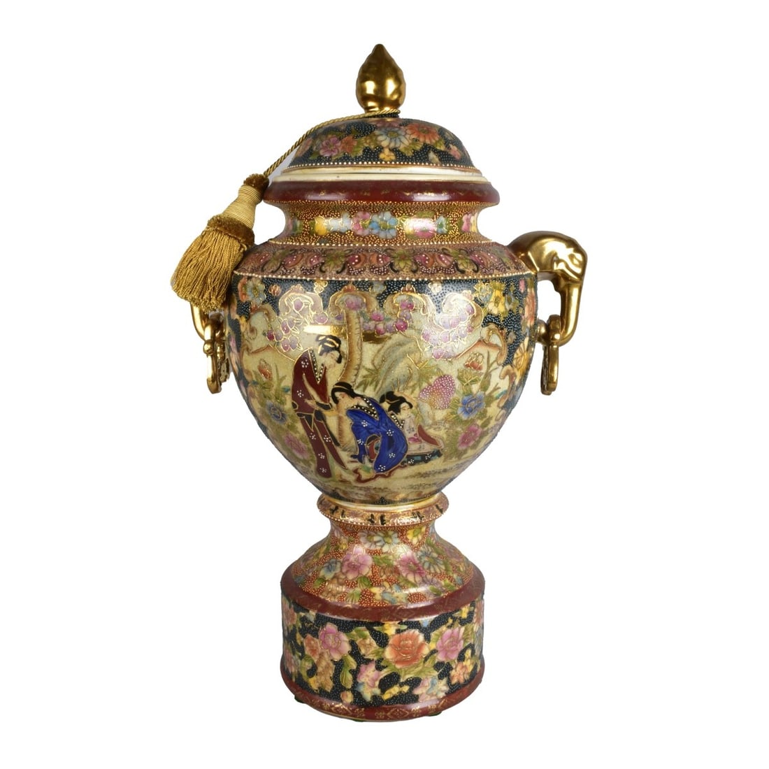 Large Satsuma Modern Urn (1 of 9)