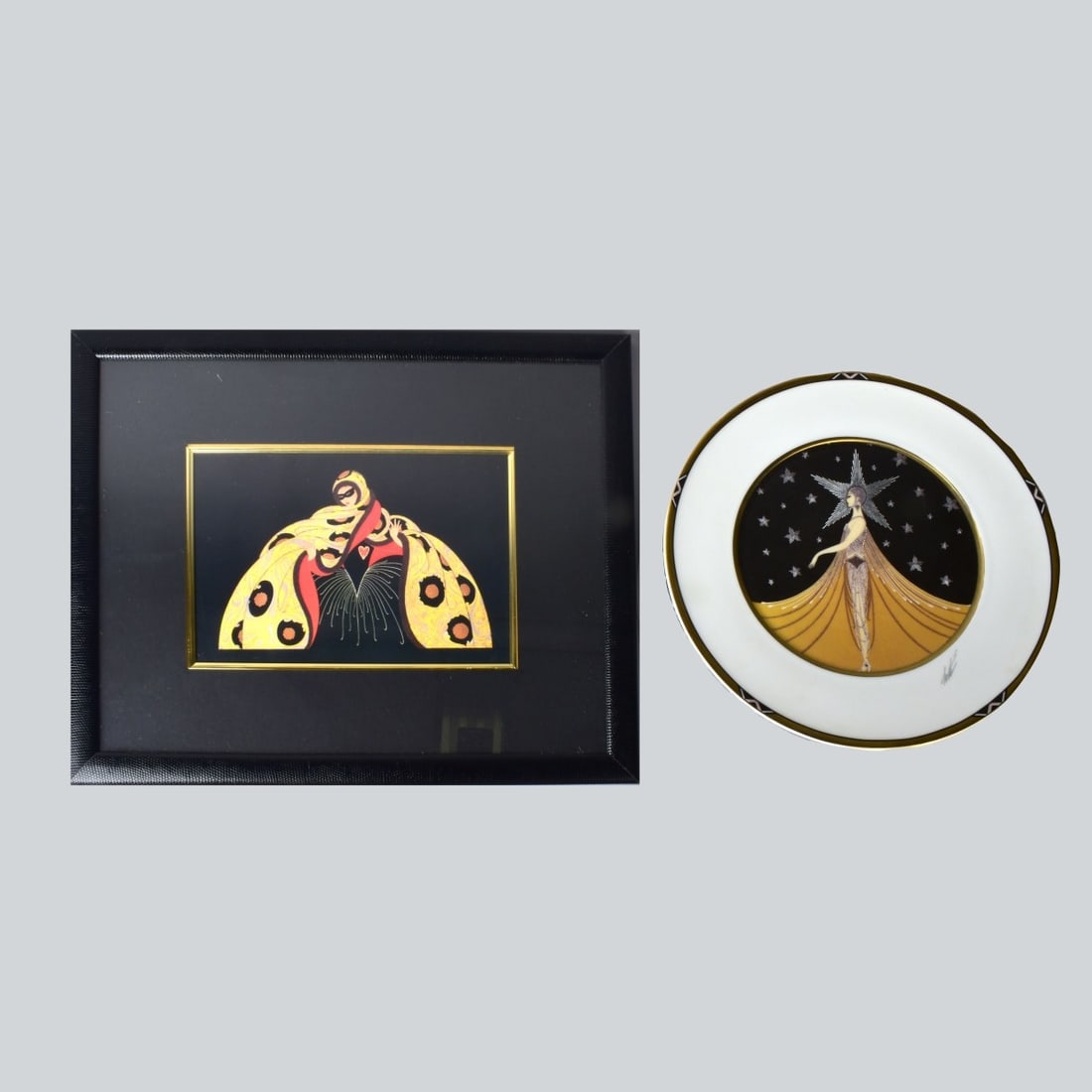 Erte (French 1892-1990) Plate & Print (1 of 8)