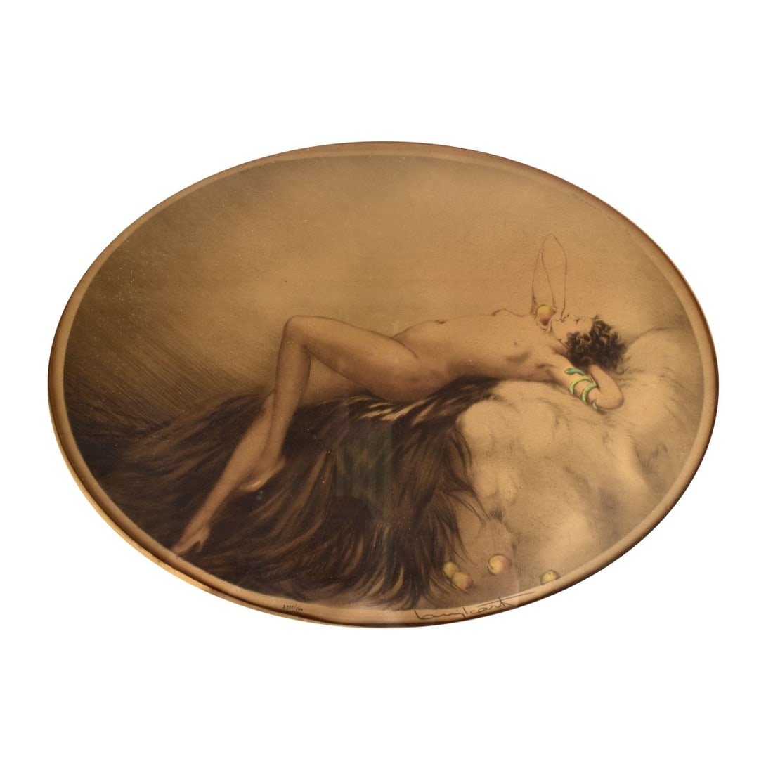 Louis Icart (French 1888-1950) Aquatint Etching (1 of 7)