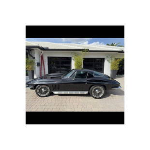 1966 Chevrolet Corvette: VIN 194376S113292 ENGINE 327 V8 L79 TRANSMISSION 4 Speed Manual MILEAGE 79,765 One of Only 1,190 '66 Corvettes Finished in Tuxedo Black Numbers Matching L79 Engine and 4Speed Manual Transmission Recen