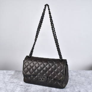 Chanel Vintage Black Quilted Lambskin Camera Bag, myGemma, IT