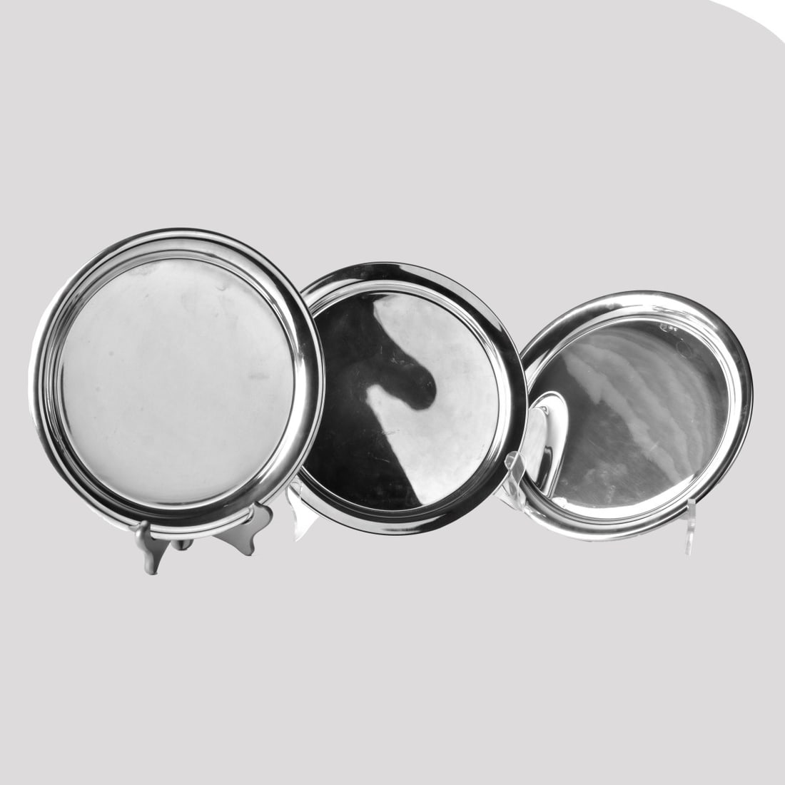 Three Cartier Pewter Trays (1 of 6)