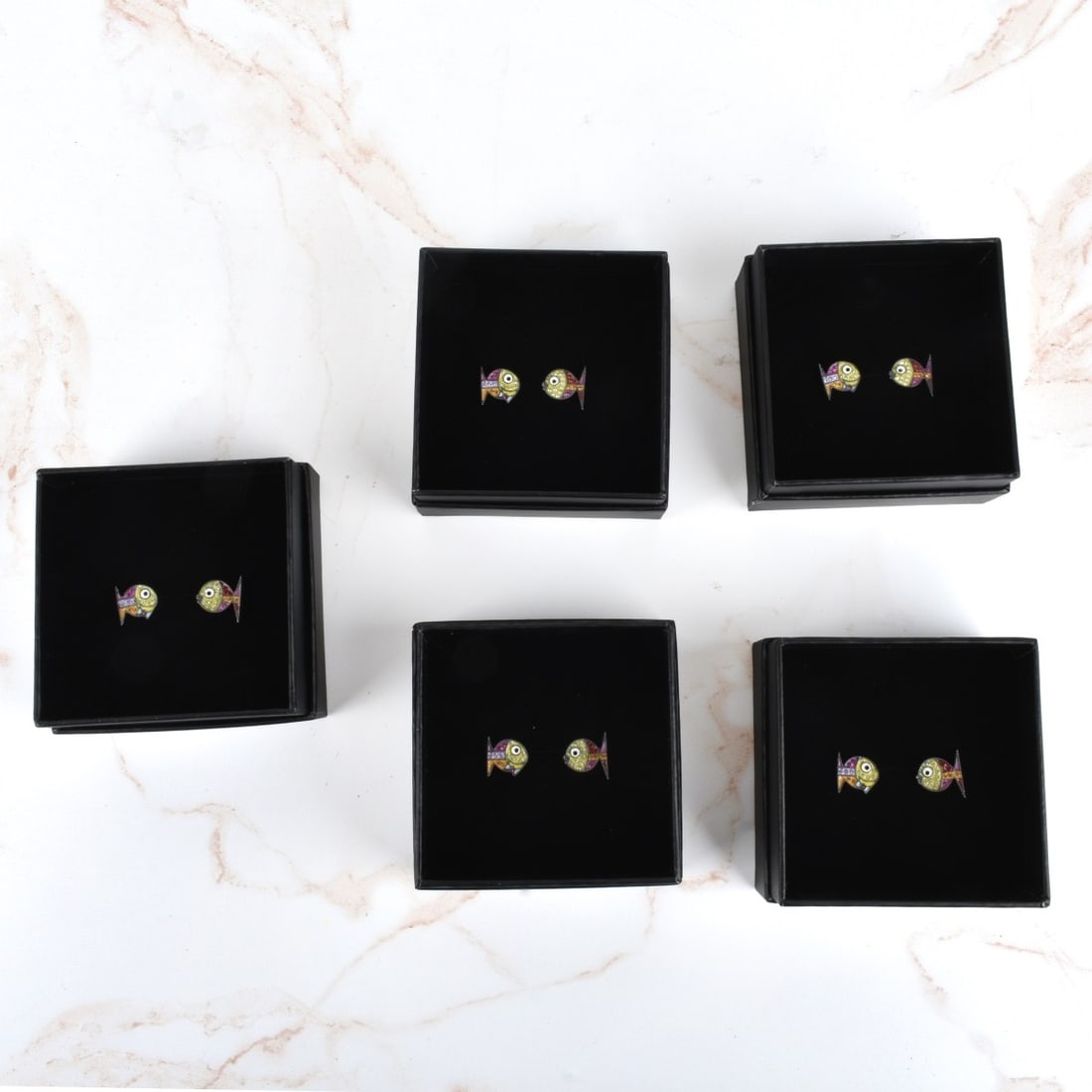 Romero Britto / Orianne Collins Earrings (1 of 5)