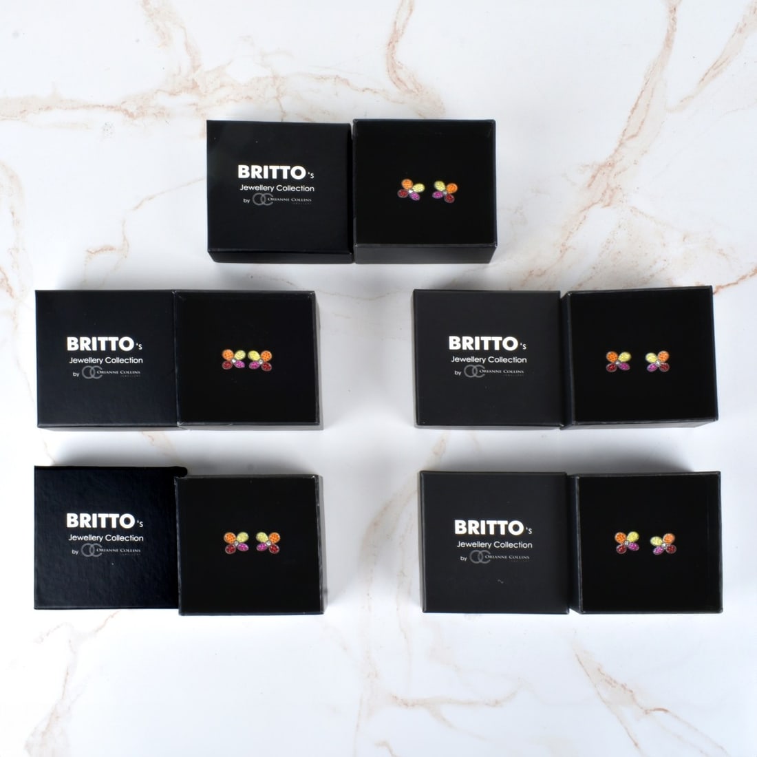 Romero Britto / Orianne Collins Earrings (1 of 5)