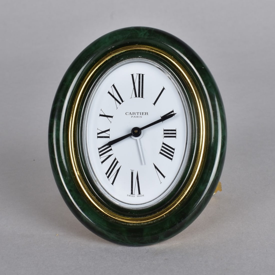 Vintage Cartier Oval Alarm Desk Clock (1 of 4)
