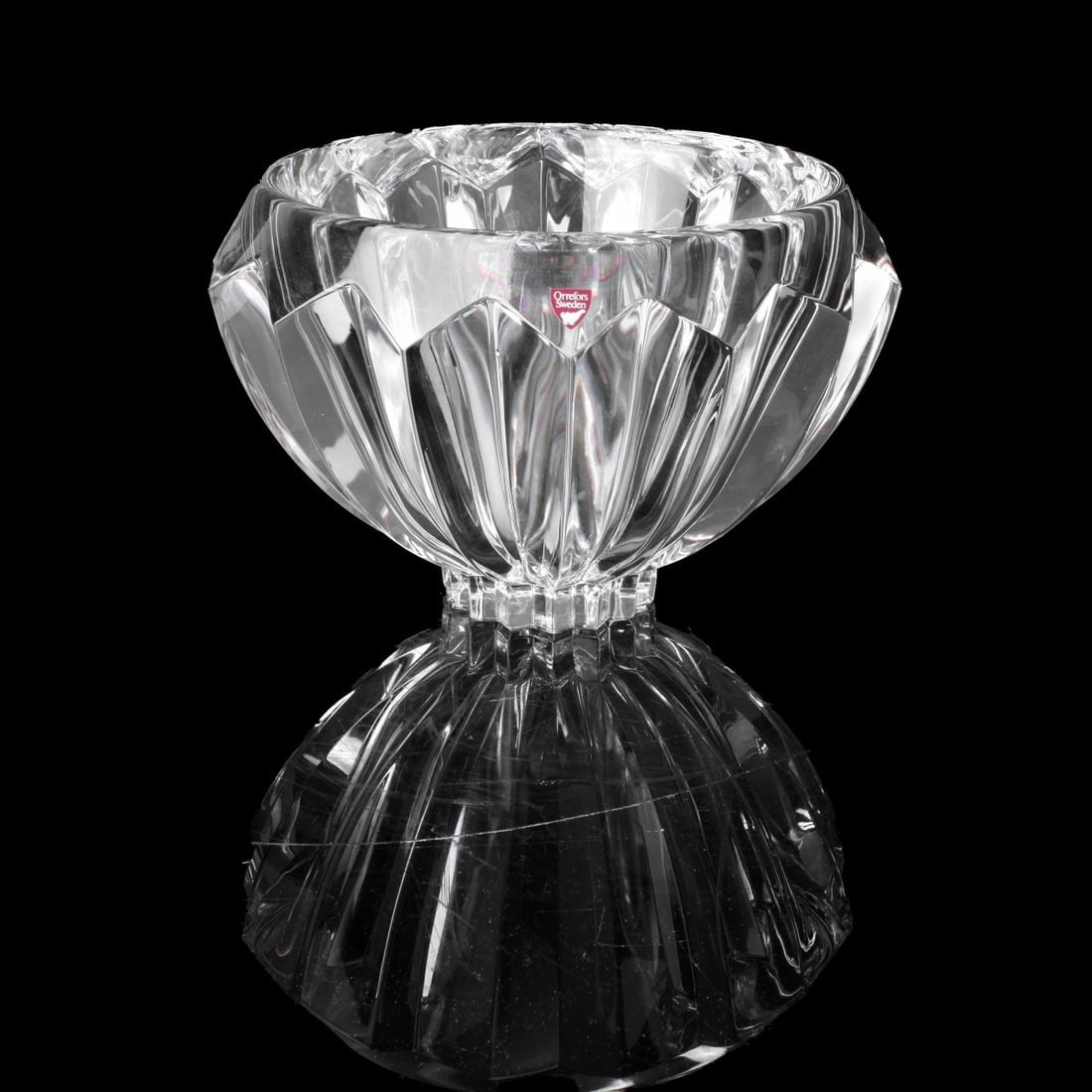 Orrefors 12 Point Crystal Zodiac Bowl (1 of 5)