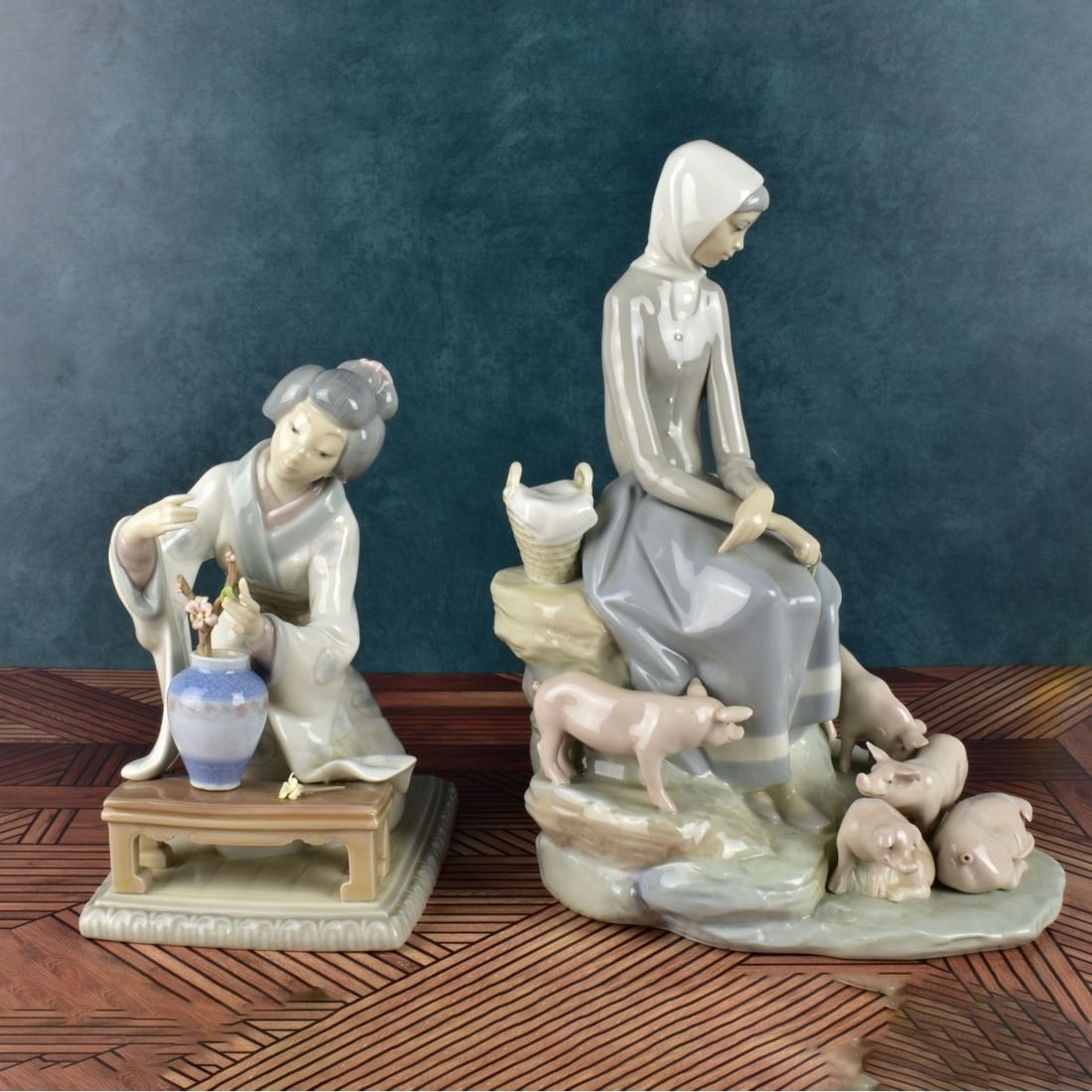 Two Lladro Porcelain Figurines (1 of 5)