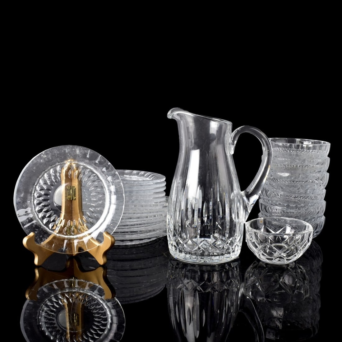 Vintage Val St. Lambert Glass Tableware (1 of 4)