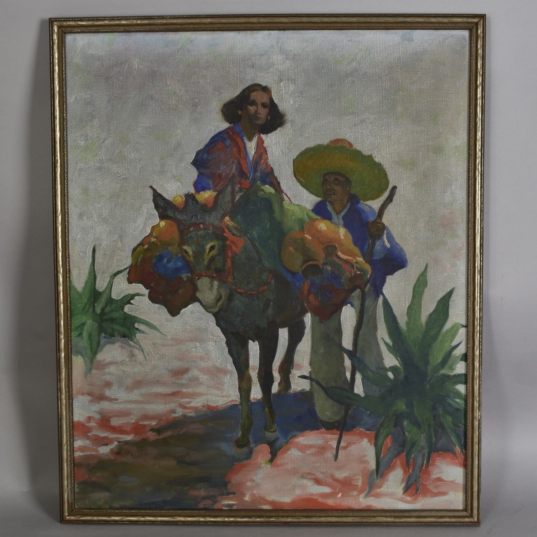 20th C. Mexican School O/C (1 of 4)