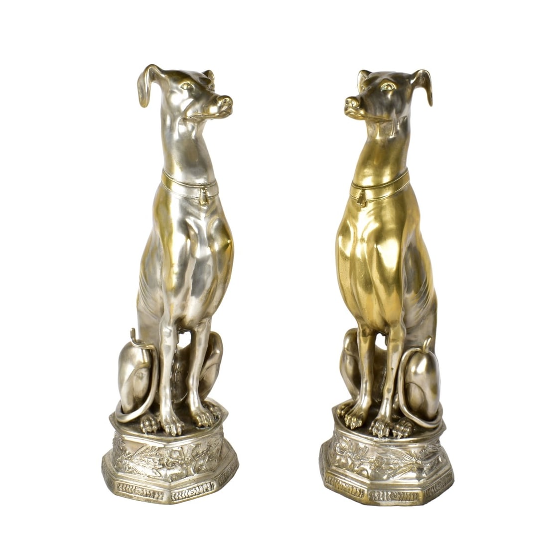 Pair of Life Size Bronze Sculptures (1 of 5)