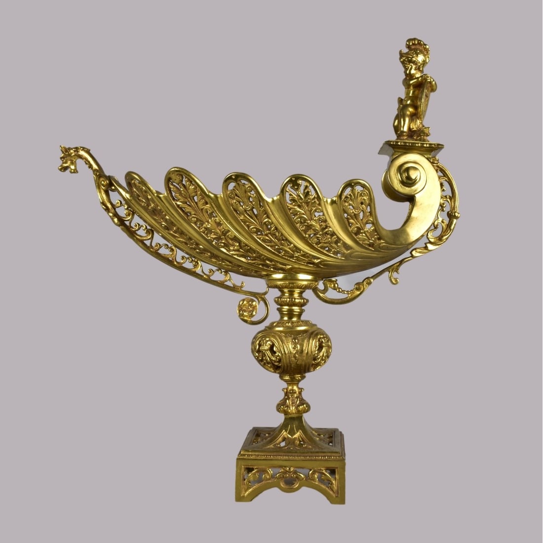 Antique Renaissance Style Bronze Centerpiece (1 of 5)