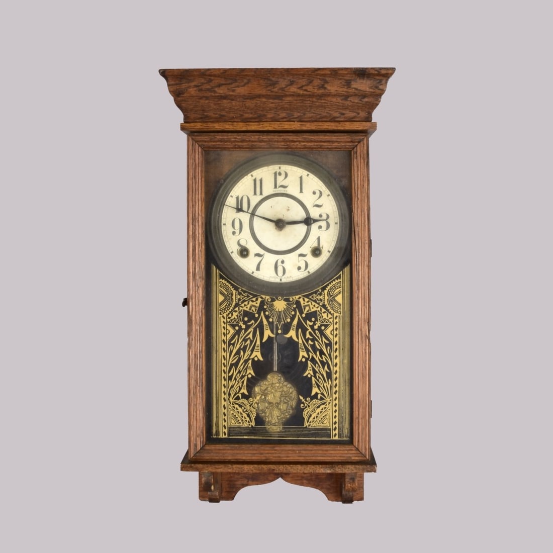 Antique Sessions Regulator Clock (1 of 5)