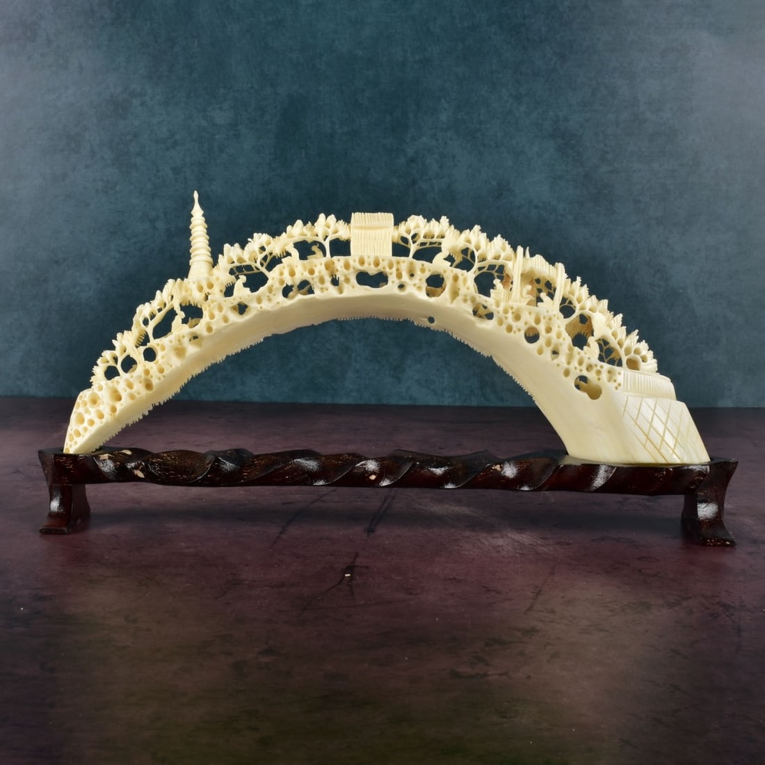 Chinese Reticulated Carved Bridge (1 of 6)