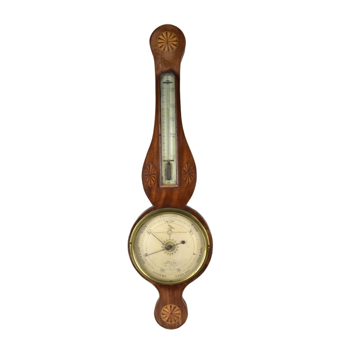 D Lione & Co. English Thermometer Barometer (1 of 6)