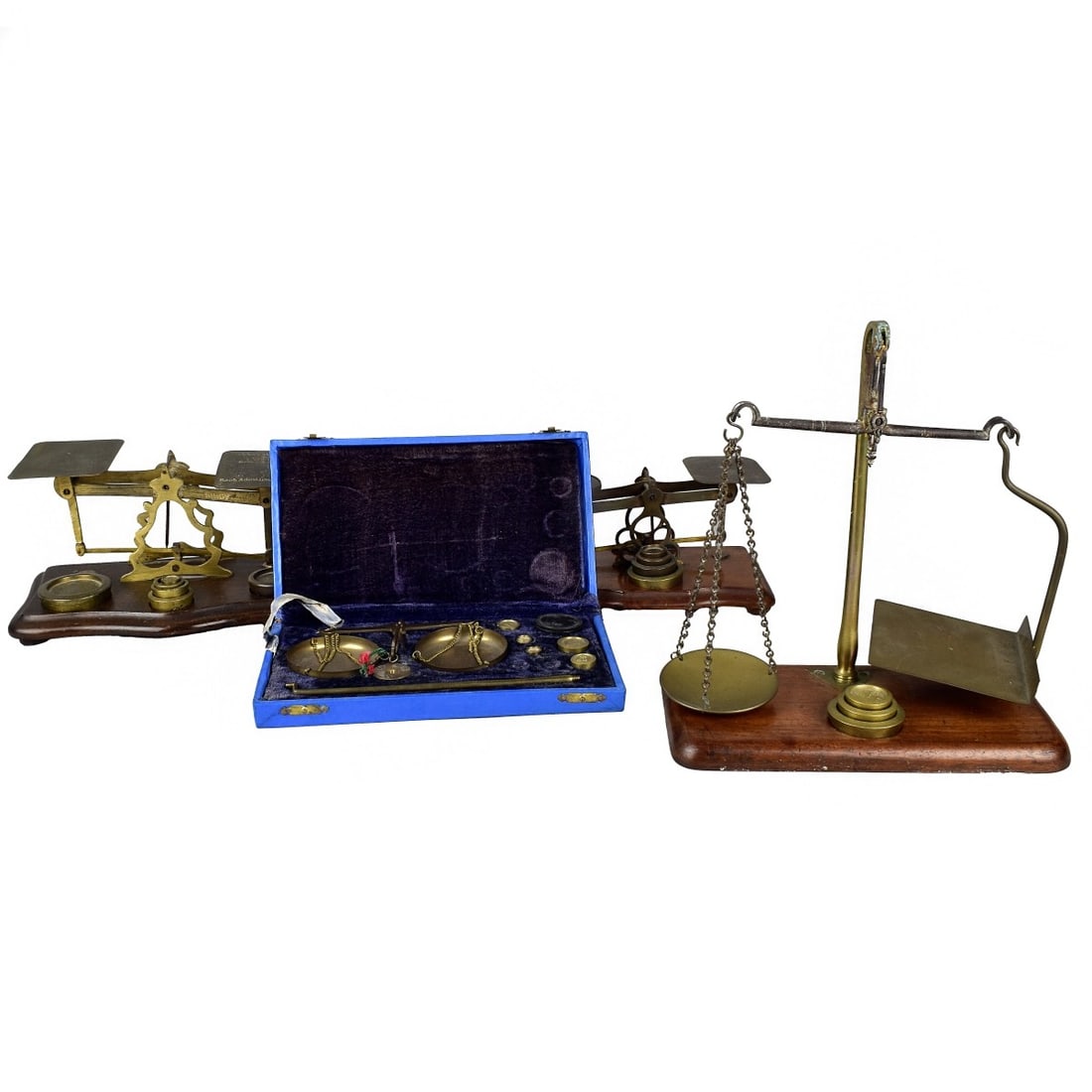 4 Balance Scales with Weights (1 of 5)