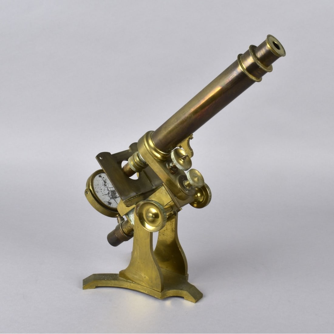 Baker London Bronze Microscope (1 of 4)