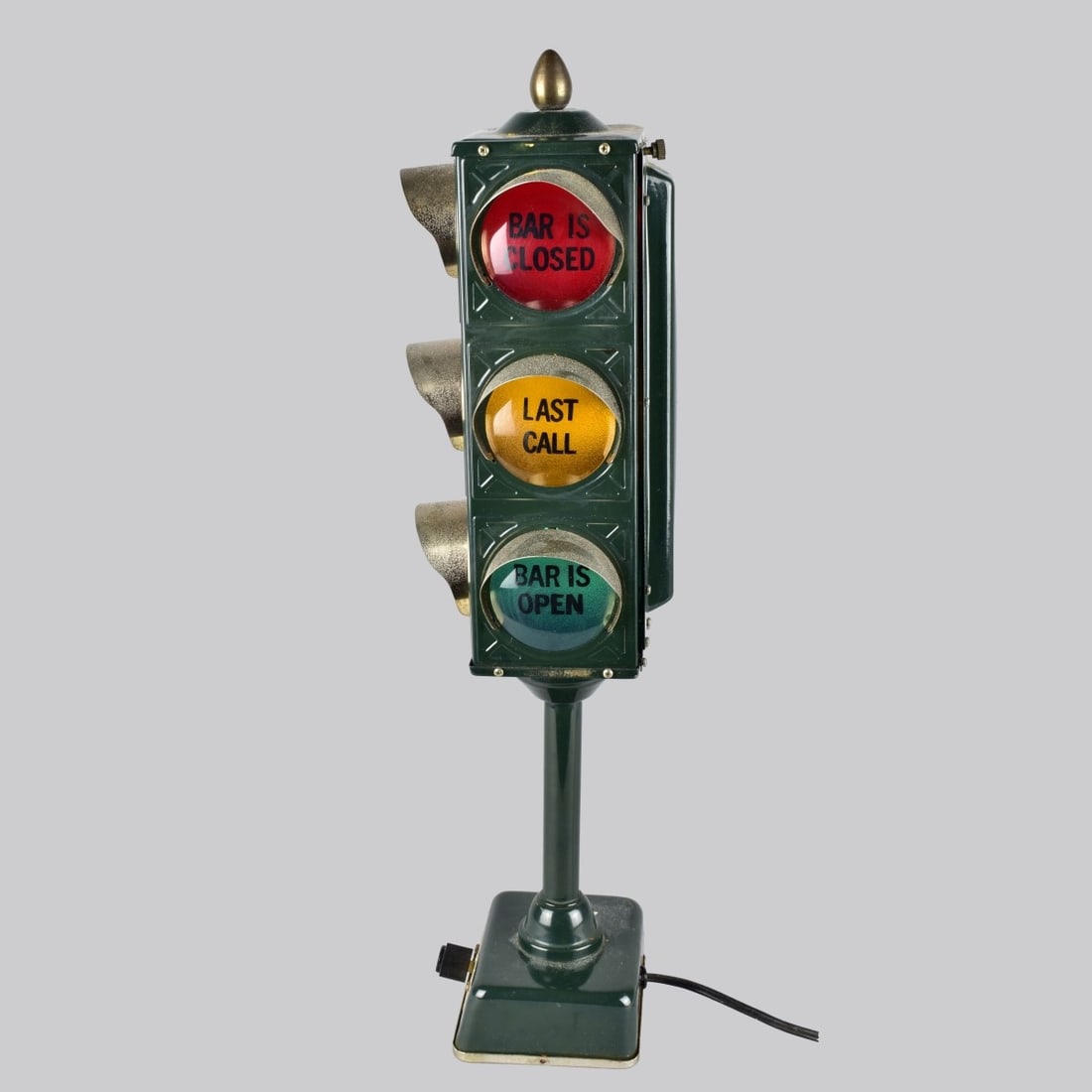 Vintage Traffic Light Bar Lamp Auction