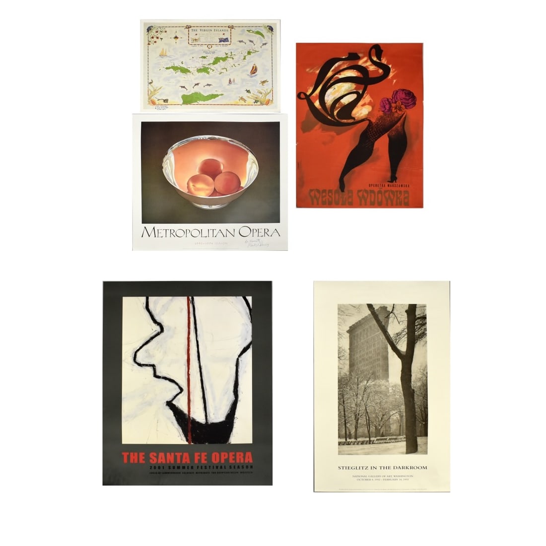 Five Vintage Assorted Artworks (1 of 7)