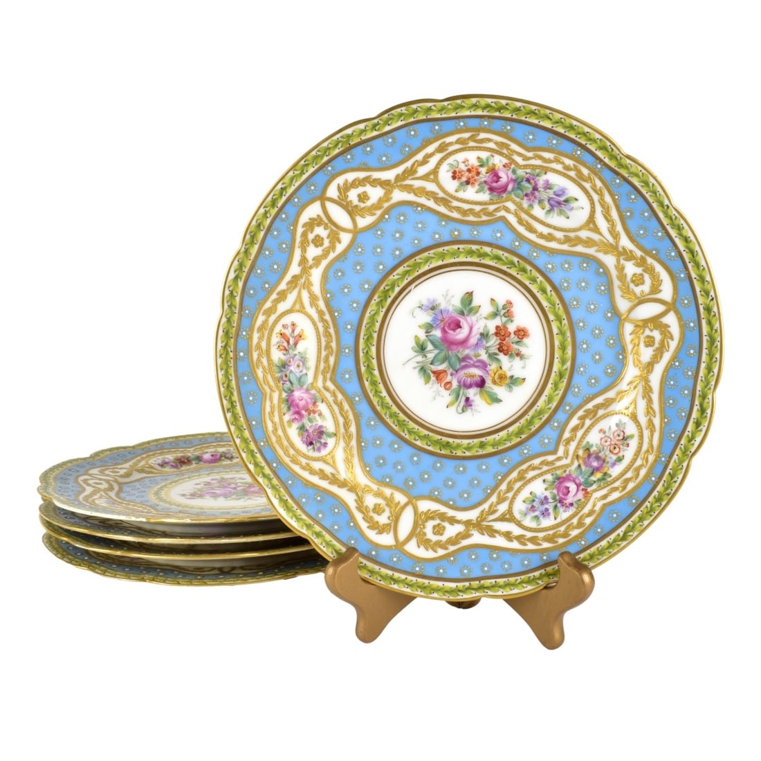 Antique Sevres Porcelain Cabinet Plates (1 of 5)