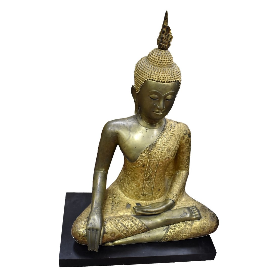 Large Thai Bronze Sculpture (1 of 3)