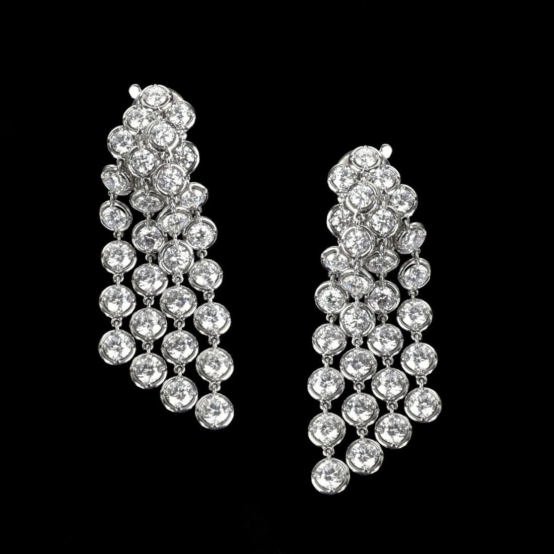 Van Cleef & Arpels Palmyre Diamond Earrings (1 of 2)