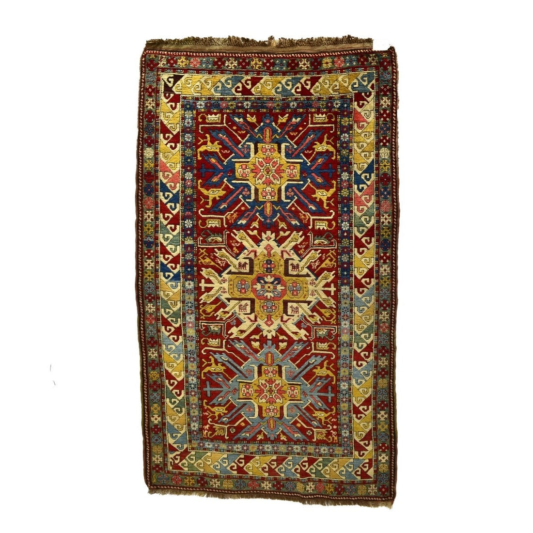 Semi Antique Kazak Tribal Runner (1 of 6)