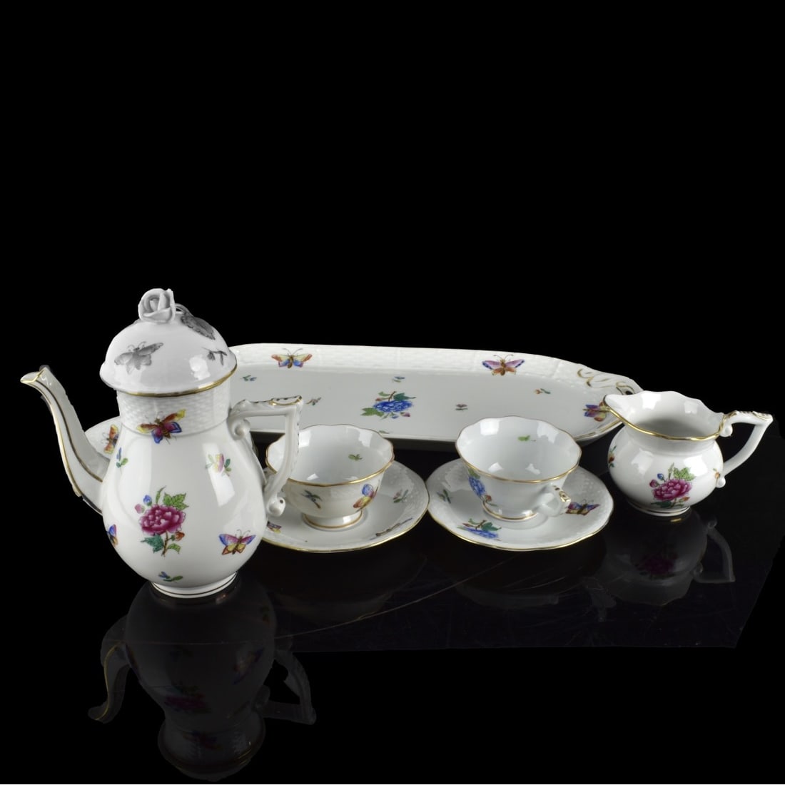 Herend China Chocolate Set (1 of 8)
