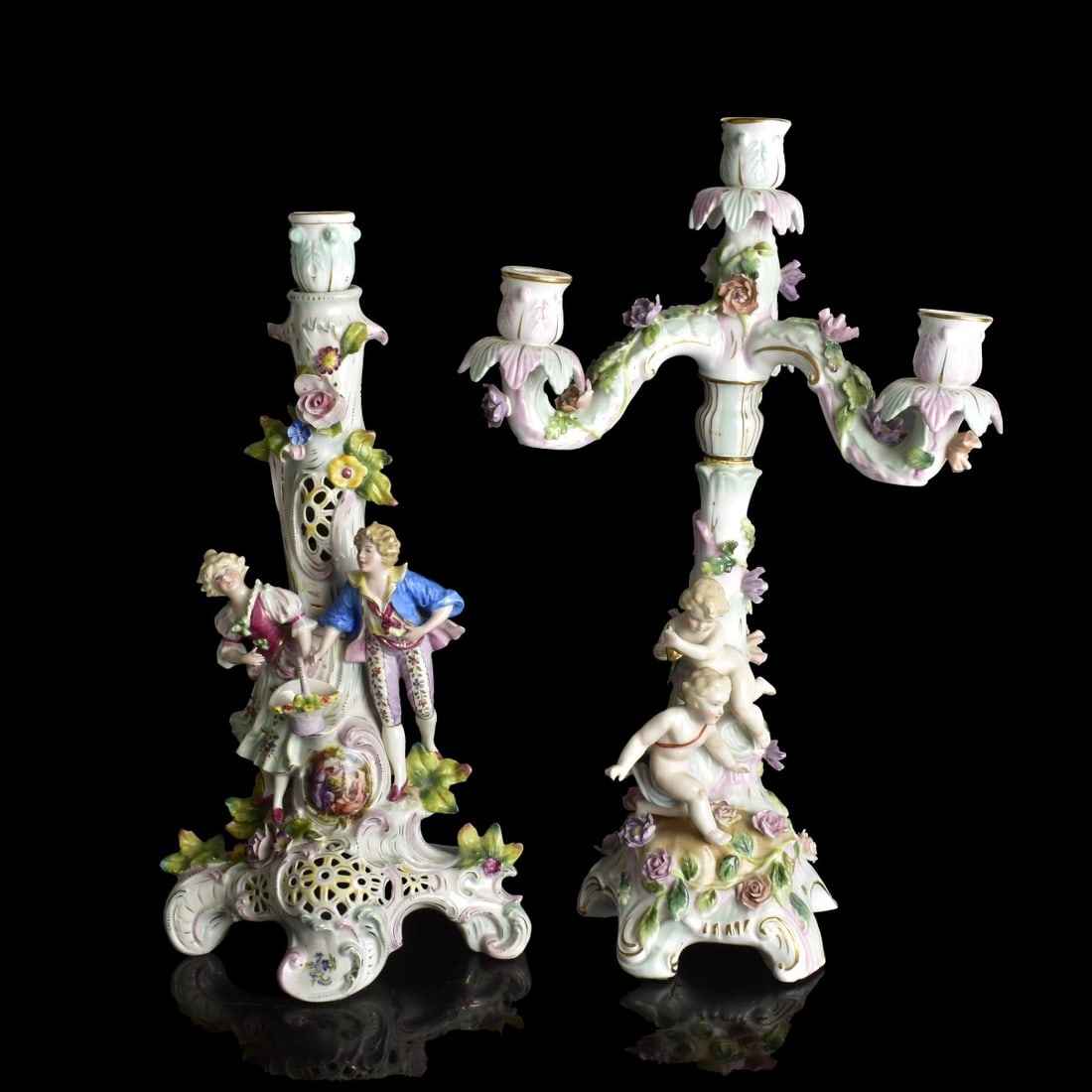 Two Dresden Style Porcelain Tableware (1 of 6)