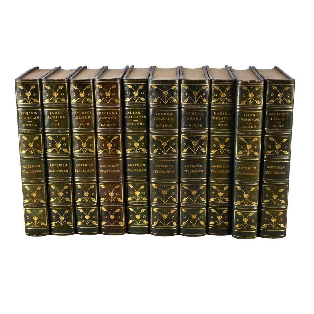 American Statesmen Leather Bound Books (1 of 4)
