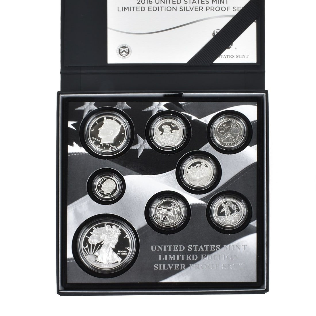 US Mint Silver Proof Set (1 of 2)