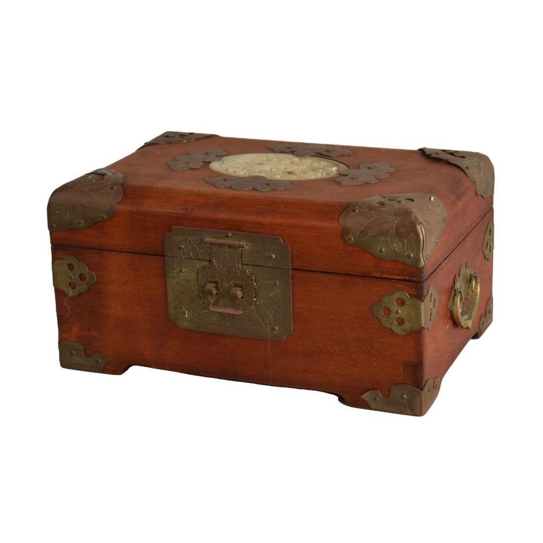 Vintage Chinese Wooden Jewelry Box (1 of 7)